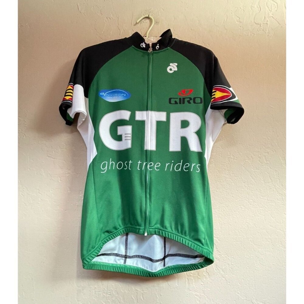 Champion Systems Race Cut GTR Giro Zip Up Short Sleeve Cycling Jersey Medium